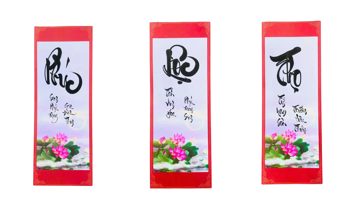 Chữ Phúc Lộc Thọ - Thueongdo.com